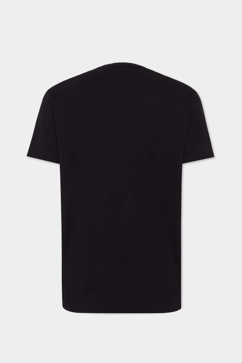 DSQUARED2 COOL FIT LOGO PATCH T-SHIRT | REVERSIBLE