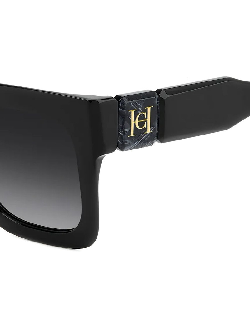 logo-plaque square-frame sunglasses 3