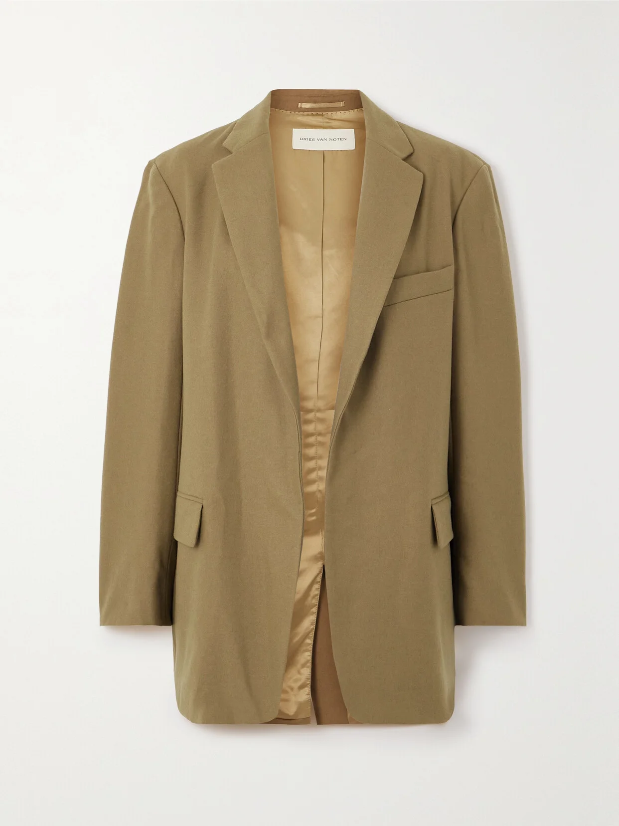 Wool-blend Twill Blazer - 1