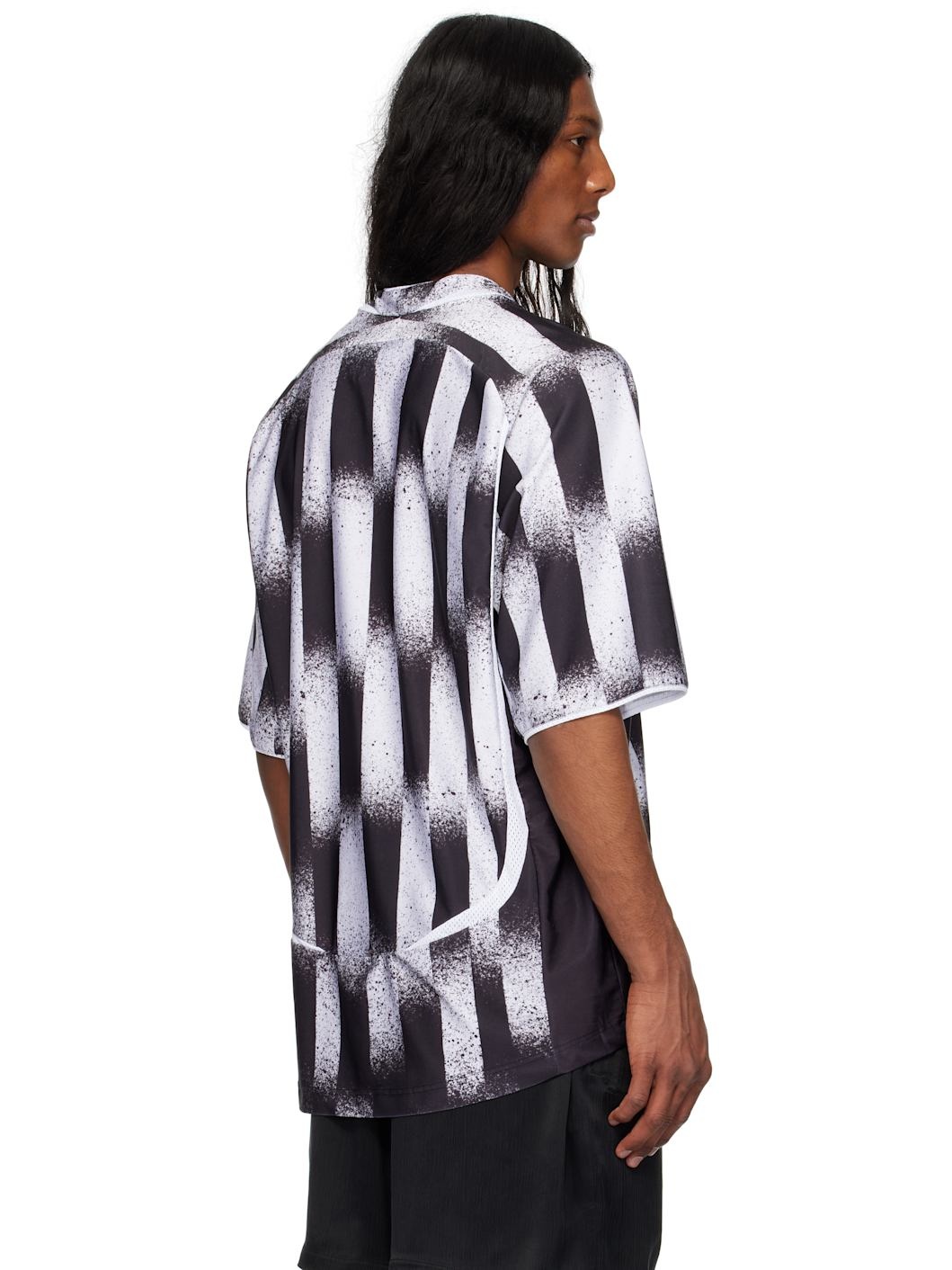 Black & White Antonio Carrau Edition Torn Jersey - 3