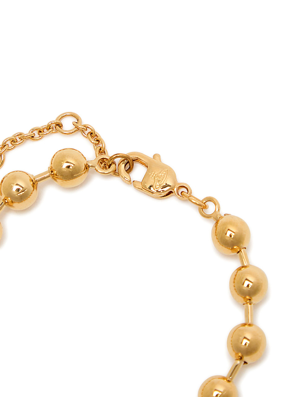 Vivienne Westwood Thames Mini Bas Relief orb Bracelet - 4