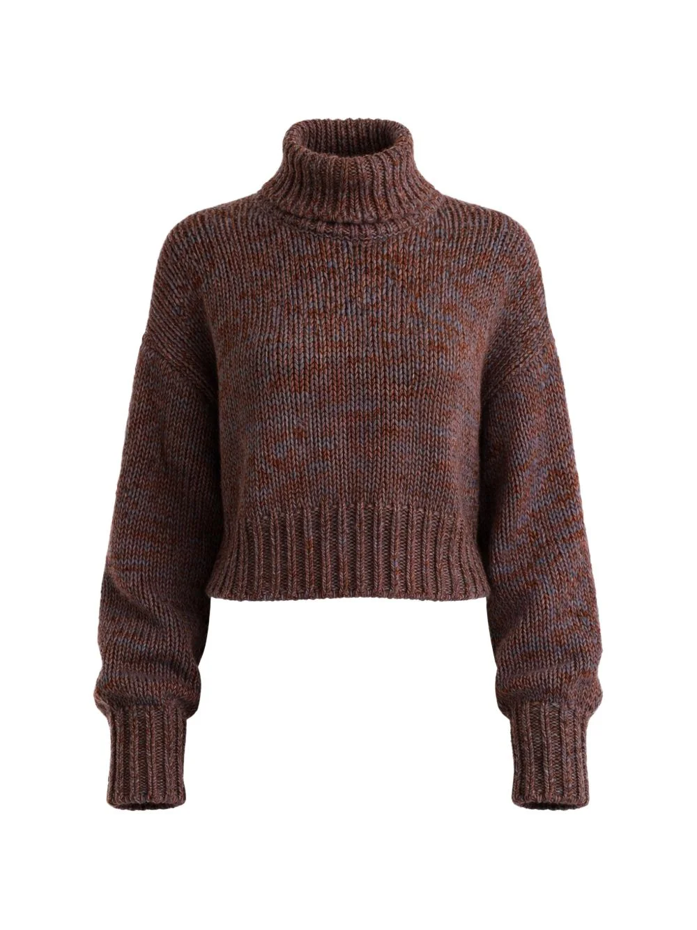Darcey ribbed roll-neck sweater - 1