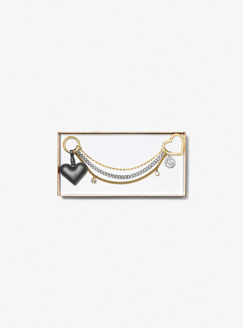 MICHAEL KORS Heart Chain Bag Charm outlook