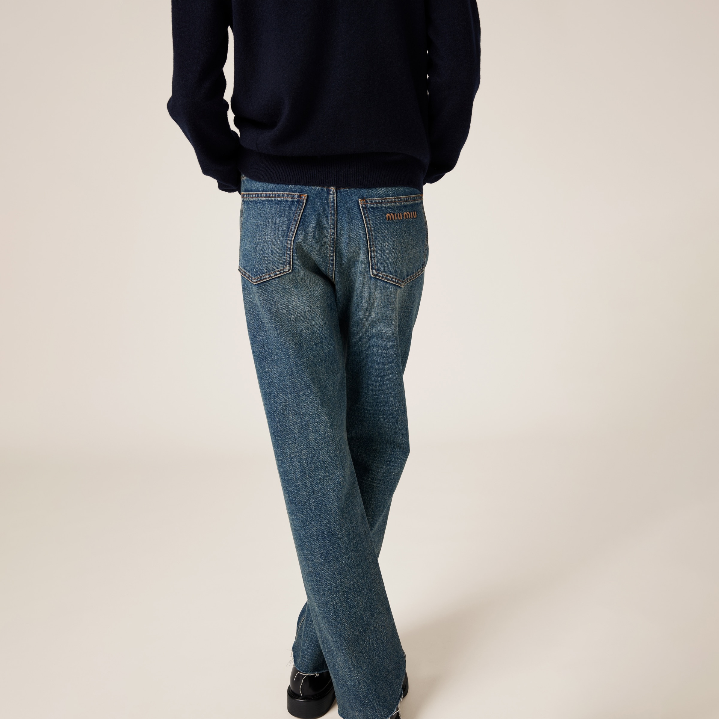 Denim five-pocket jeans - 3