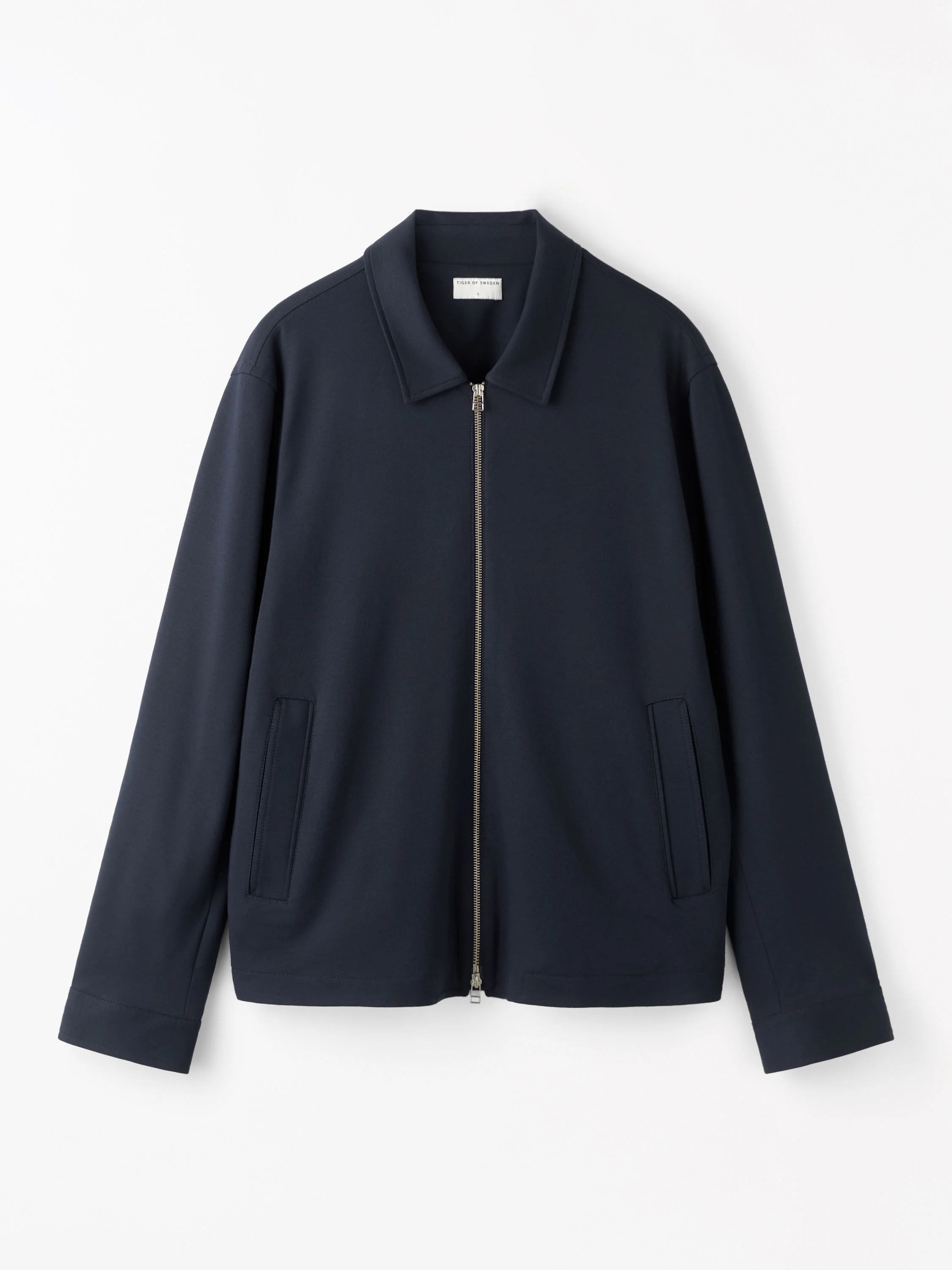 Barnaby L Jersey Trucker Shirt - 1