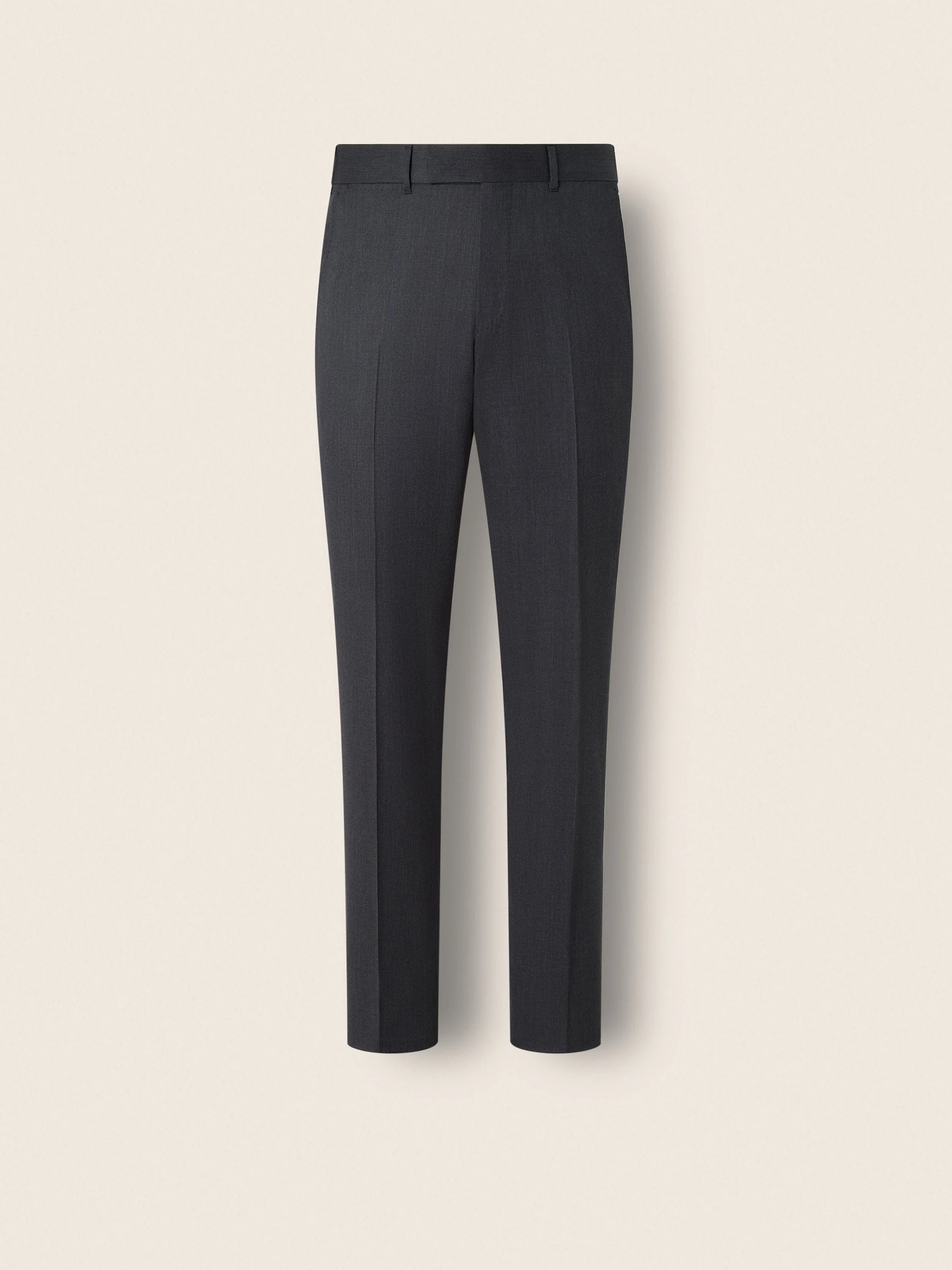 DARK GREY TROFEO 120MILA WOOL PANTS - 1