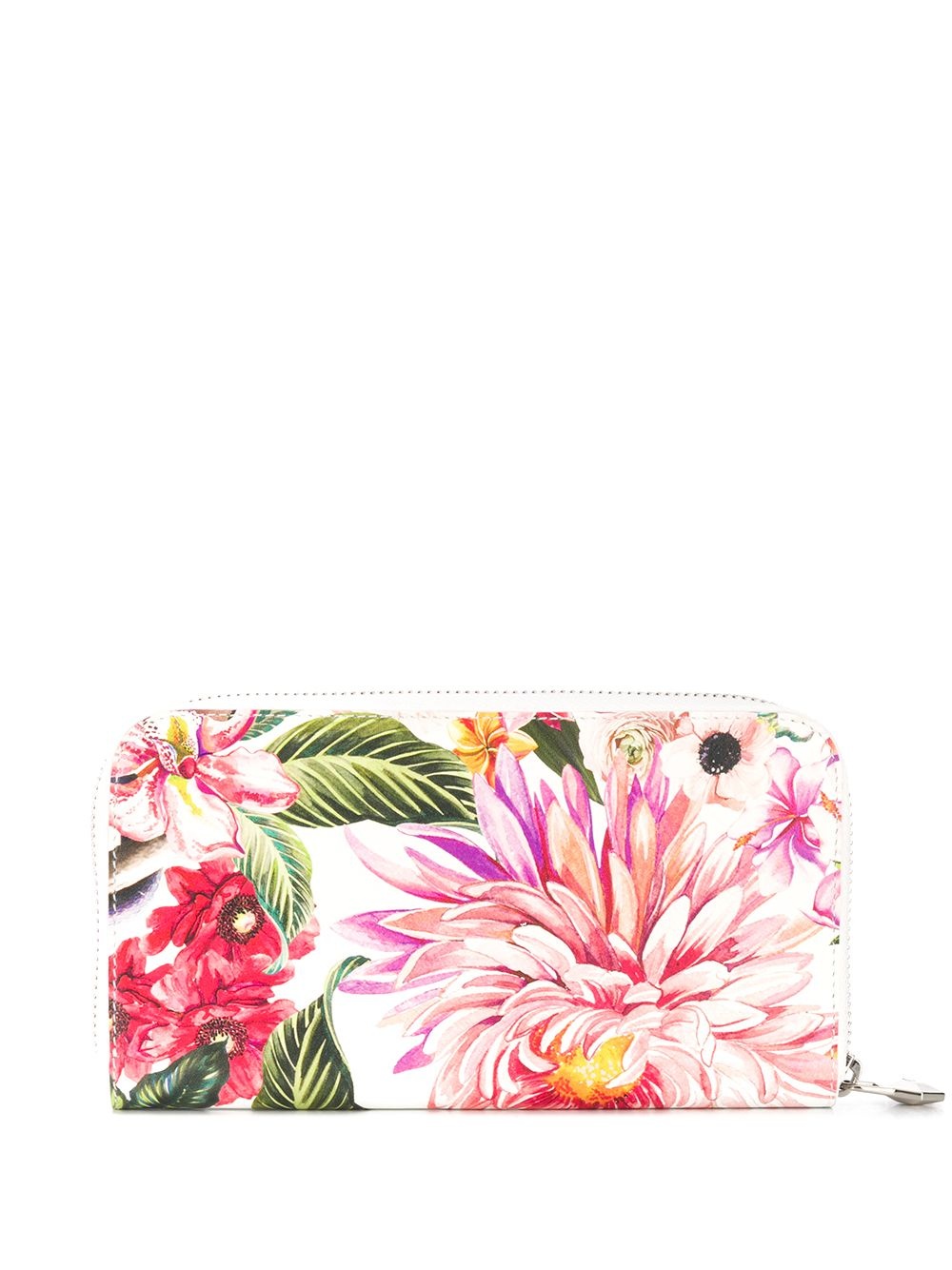 crystal floral continental wallet - 2