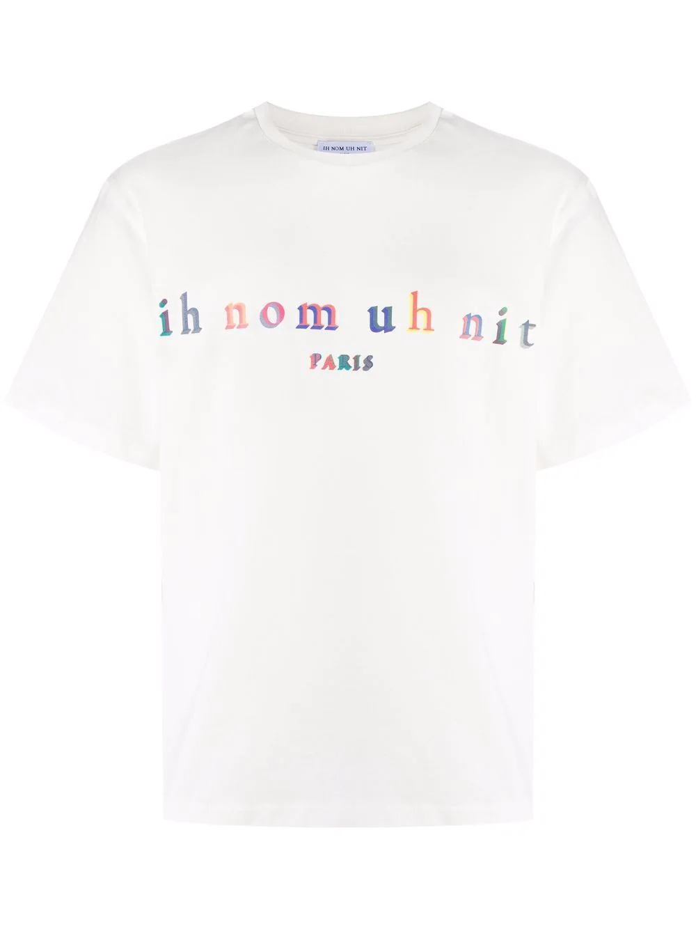 logo-print cotton T-shirt - 1