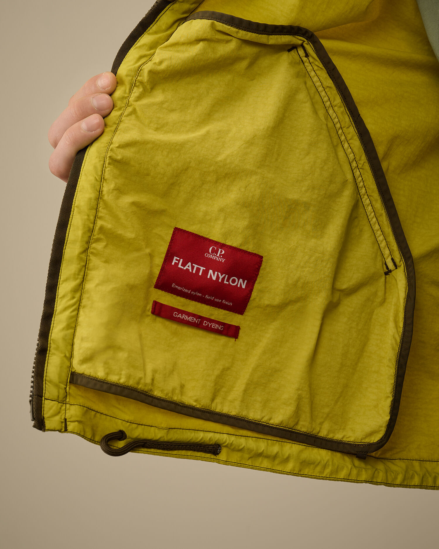 Contrast Flatt Nylon Hooded Jacket - 6