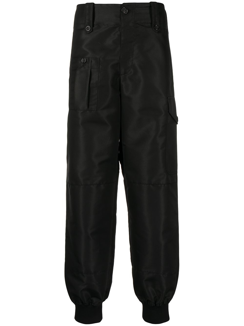 cargo-pocket detail trousers - 1