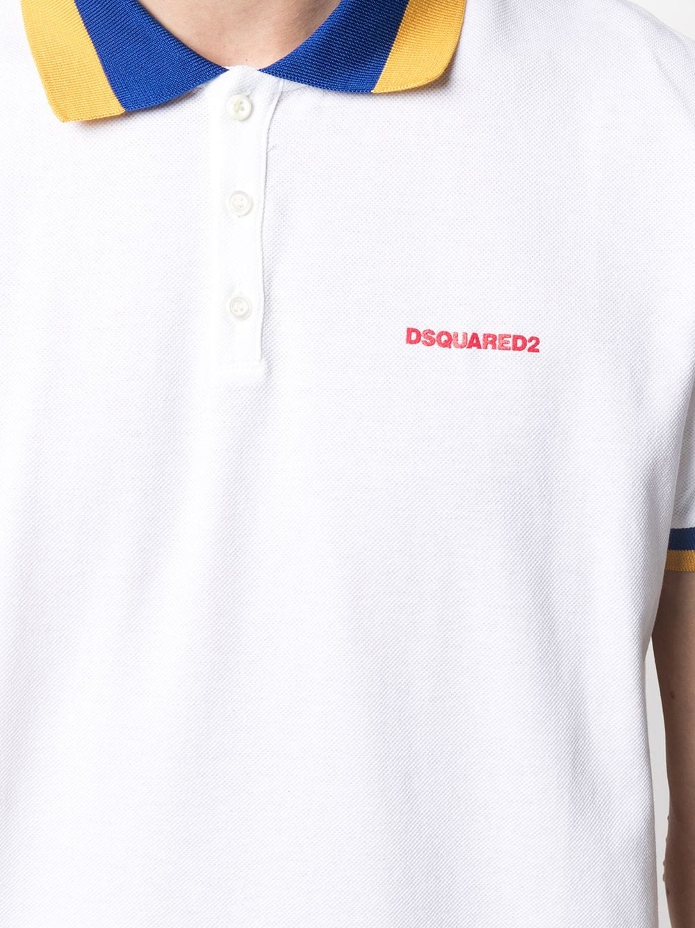 logo-printed polo shirt - 5