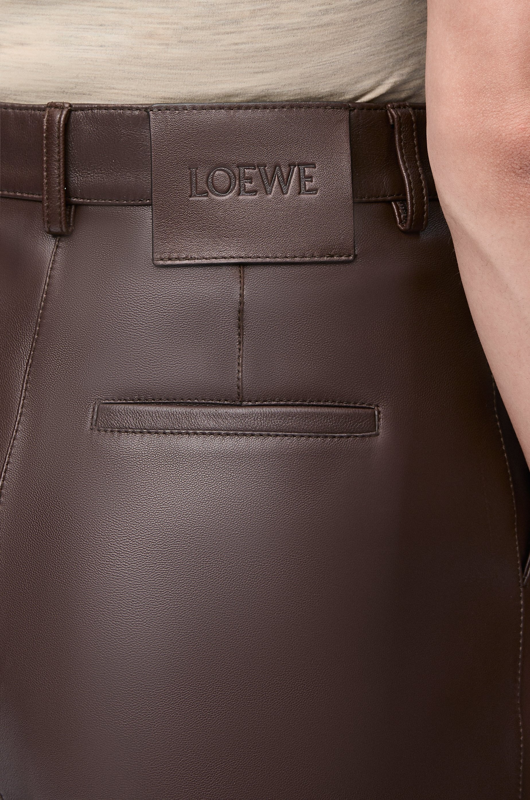 Trousers in nappa lambskin - 5