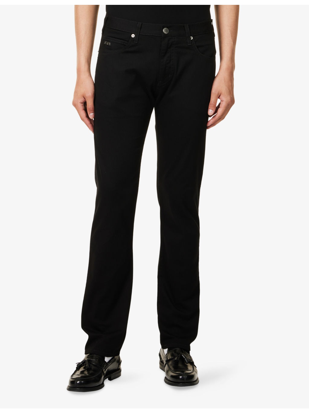 Regular-Fit Straight-Leg Denim Jeans - 3