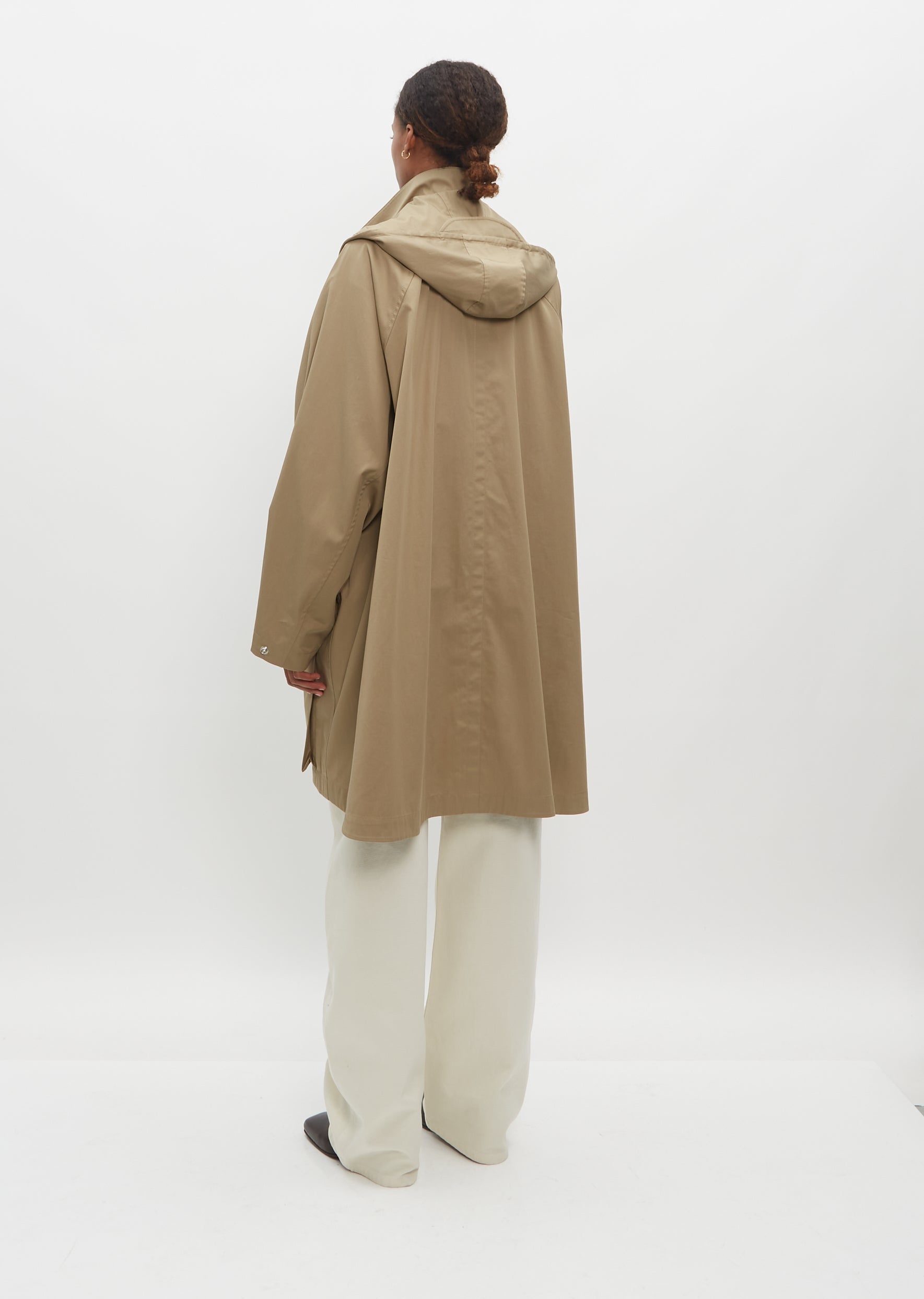 Detachable Hood Raincoat - 3