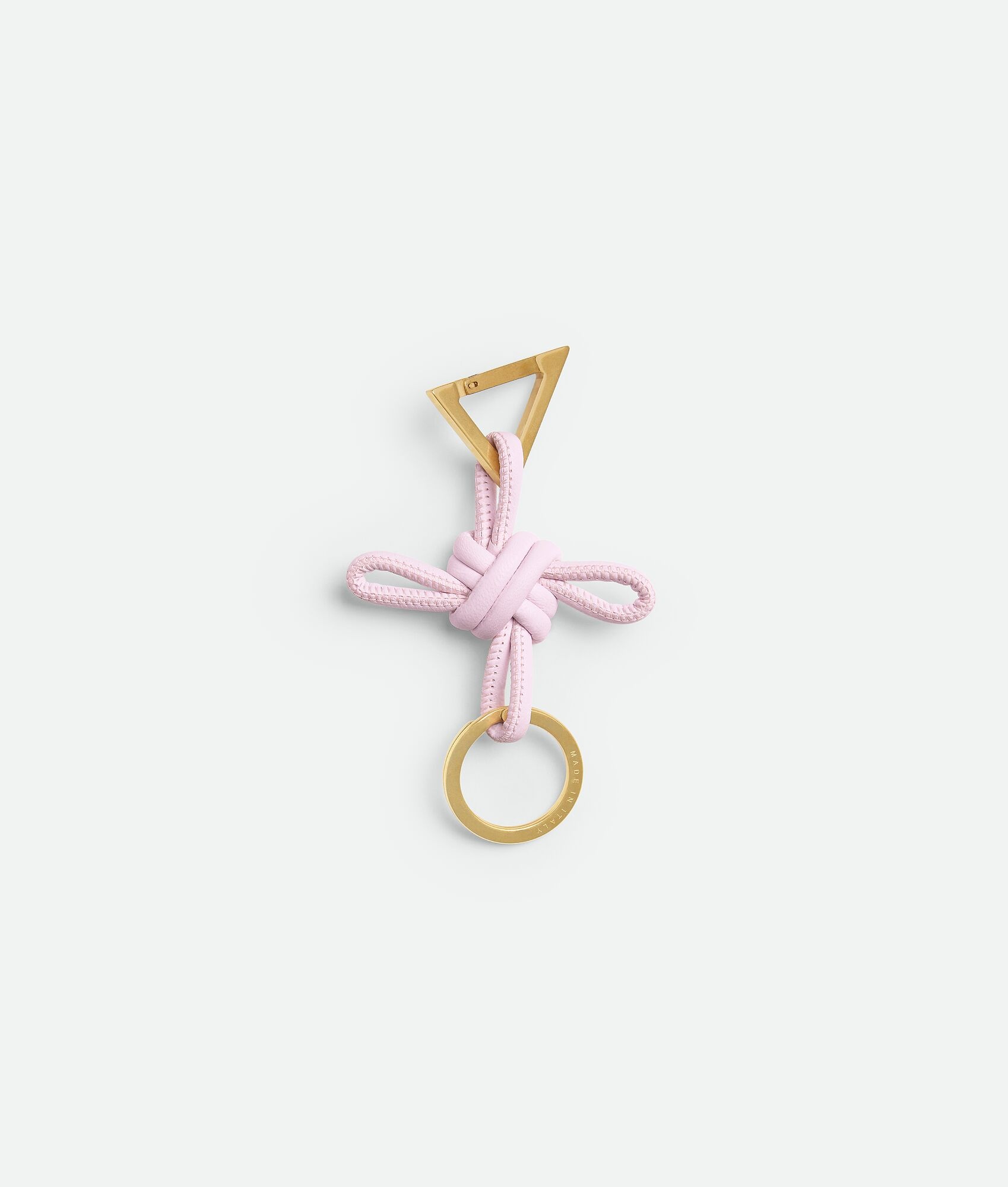Triangle Square Double Knot Key Ring 2