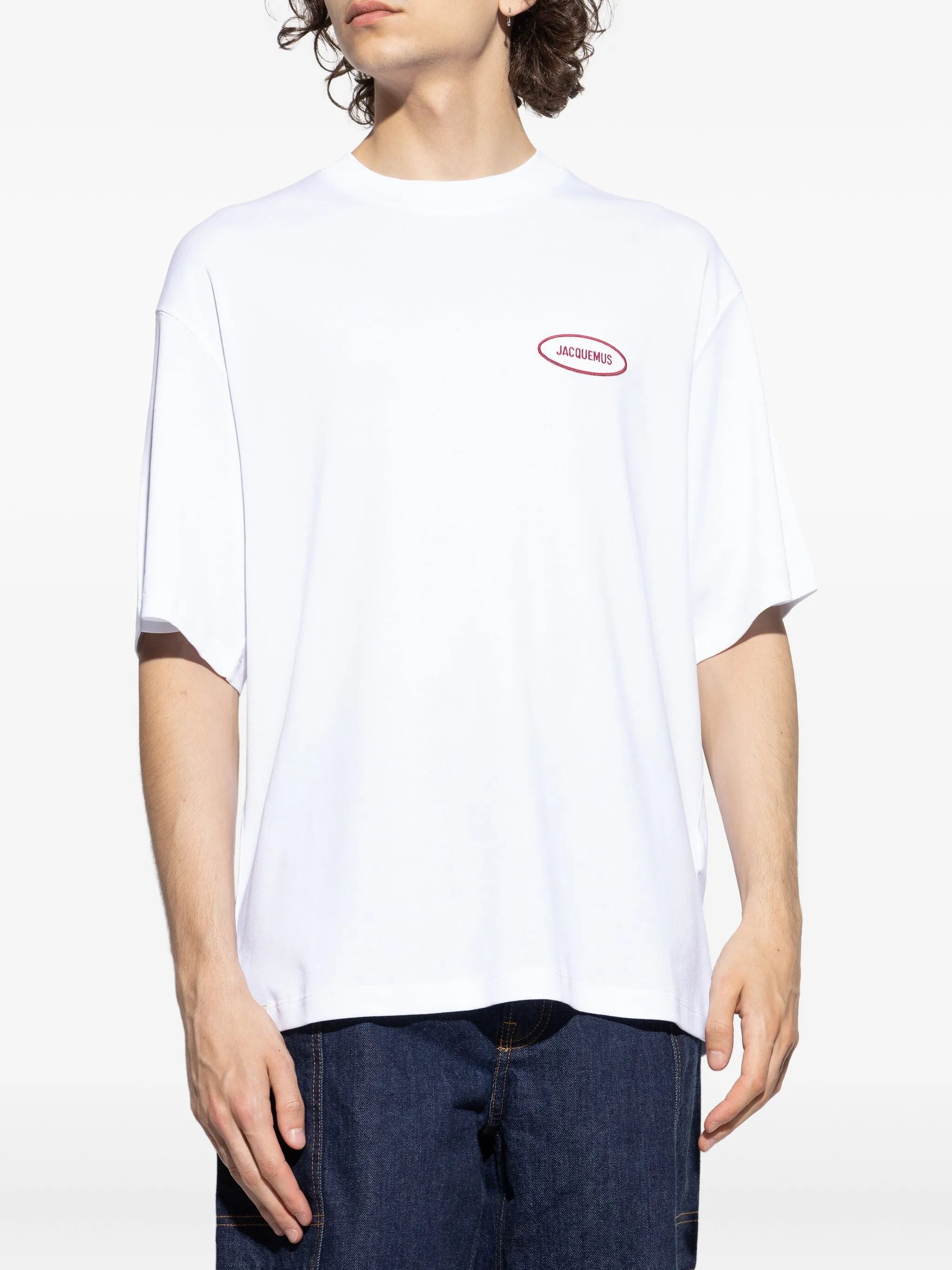 Jacquemus Logo-embroidered T-shirt - 2