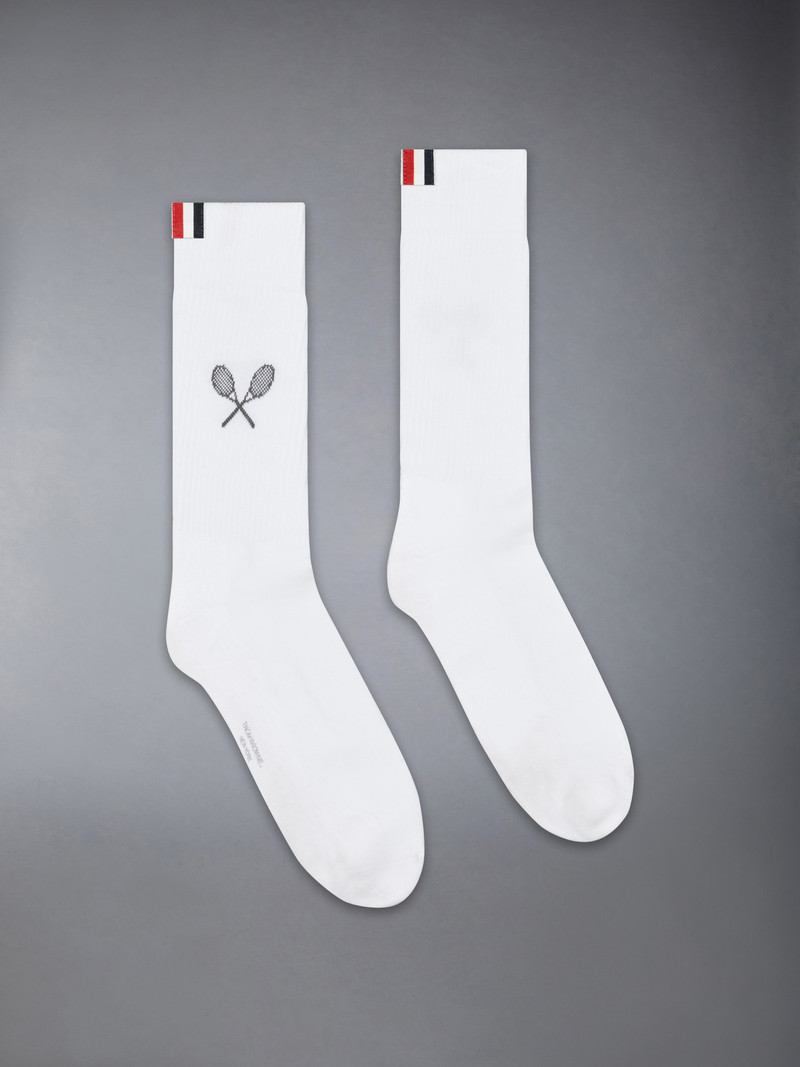 TENNIS RACQUET ATHLETIC SOCKS 1