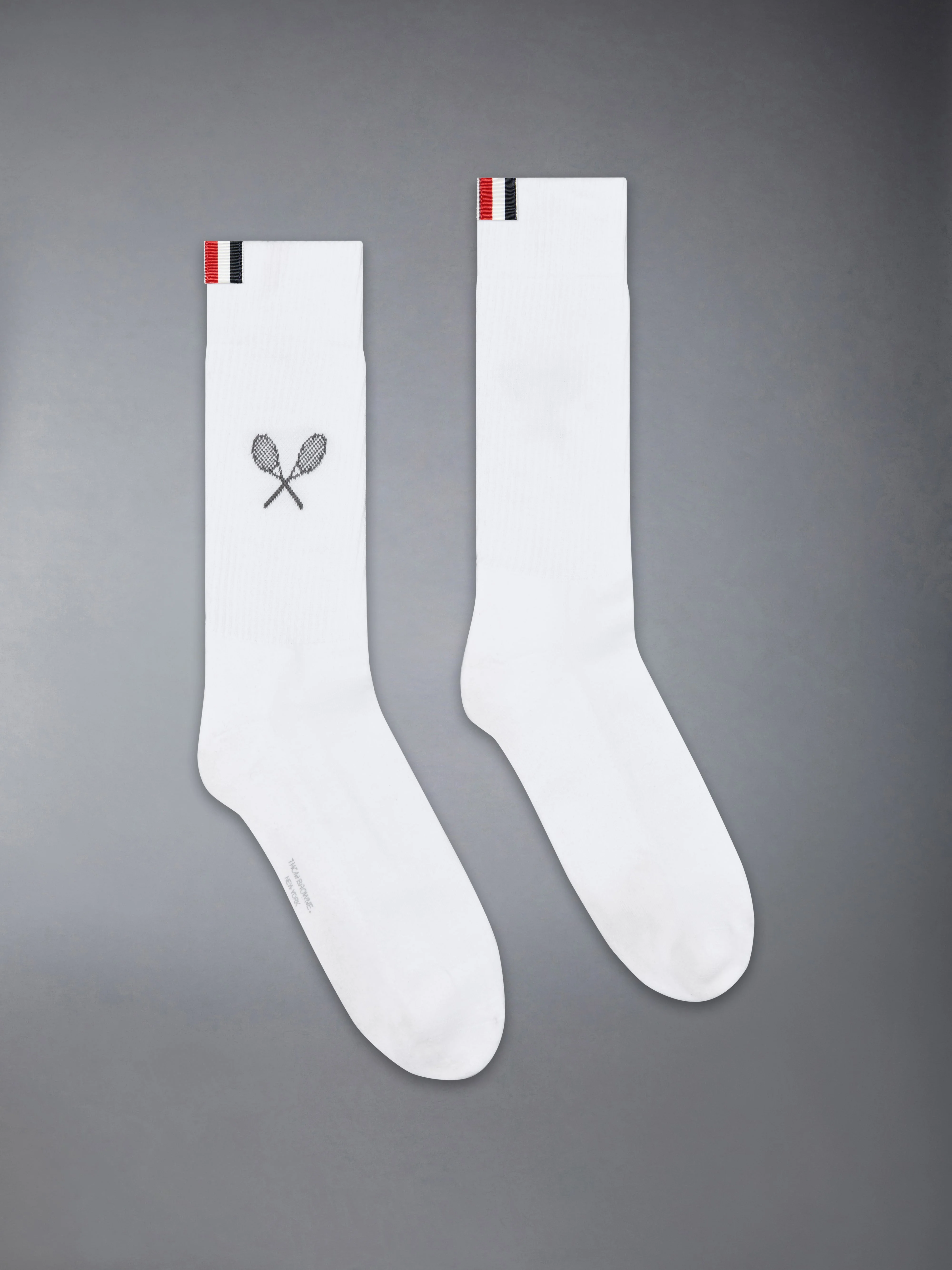 TENNIS RACQUET ATHLETIC SOCKS - 1