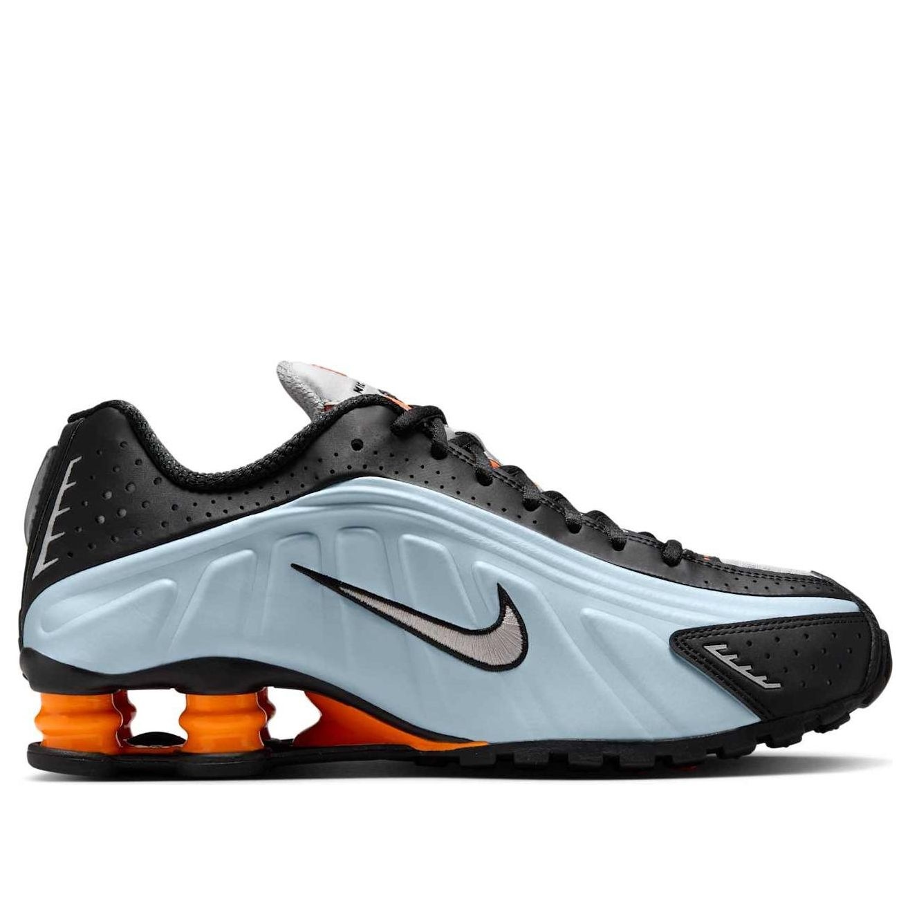 (WMNS) Nike Shox R4 'Blue Tint Total Orange' AR3565-401 - 2
