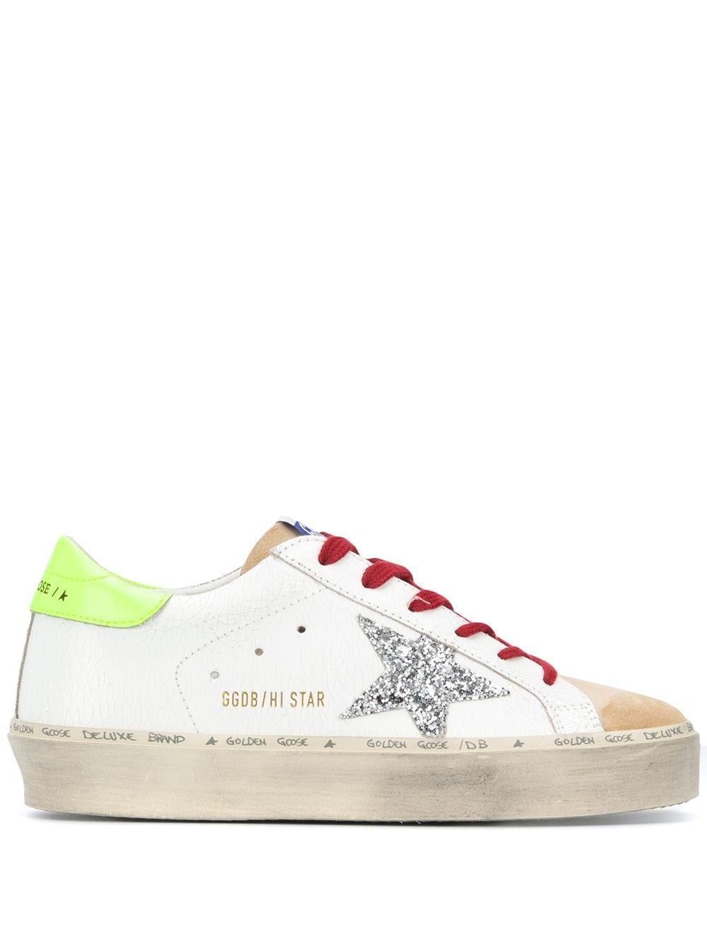 Hi-Star distressed sneakers - 1