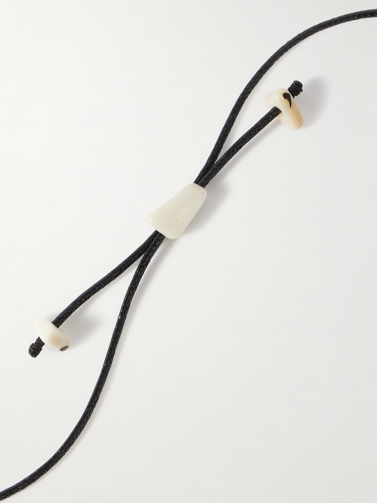 The Pendant Tagua And Leather Necklace - 3