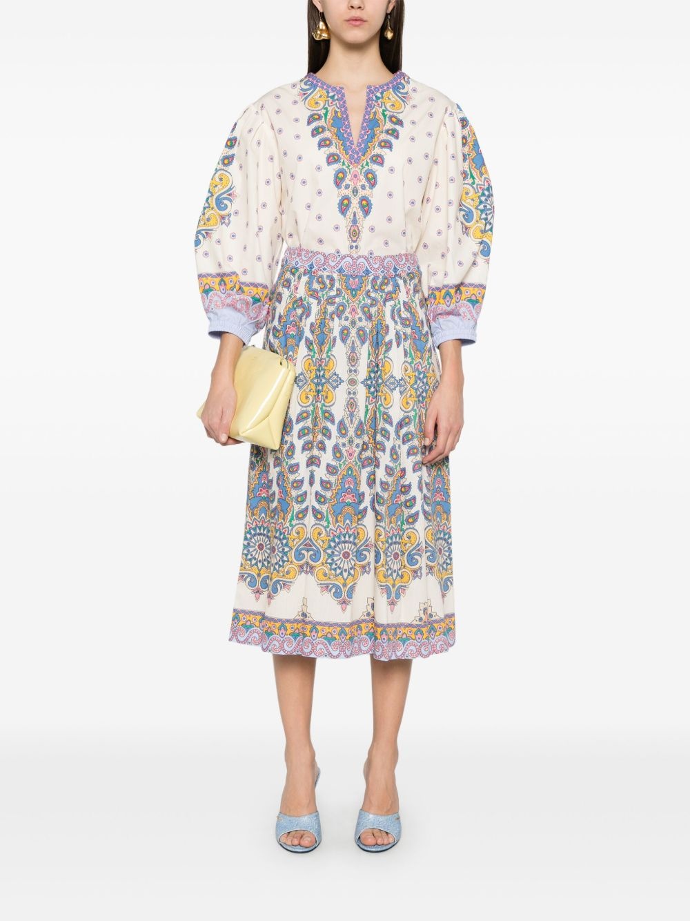 paisley blouse - 2