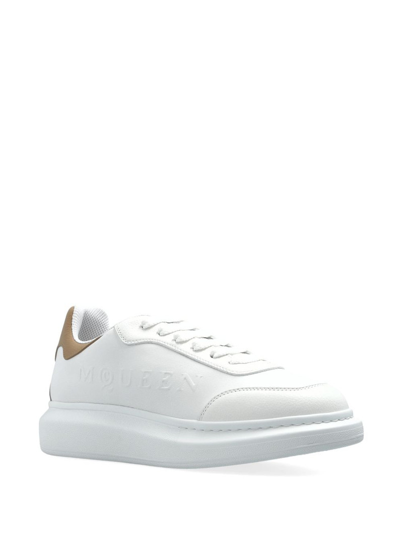 Alexander McQueen lace-up leather sneakers outlook