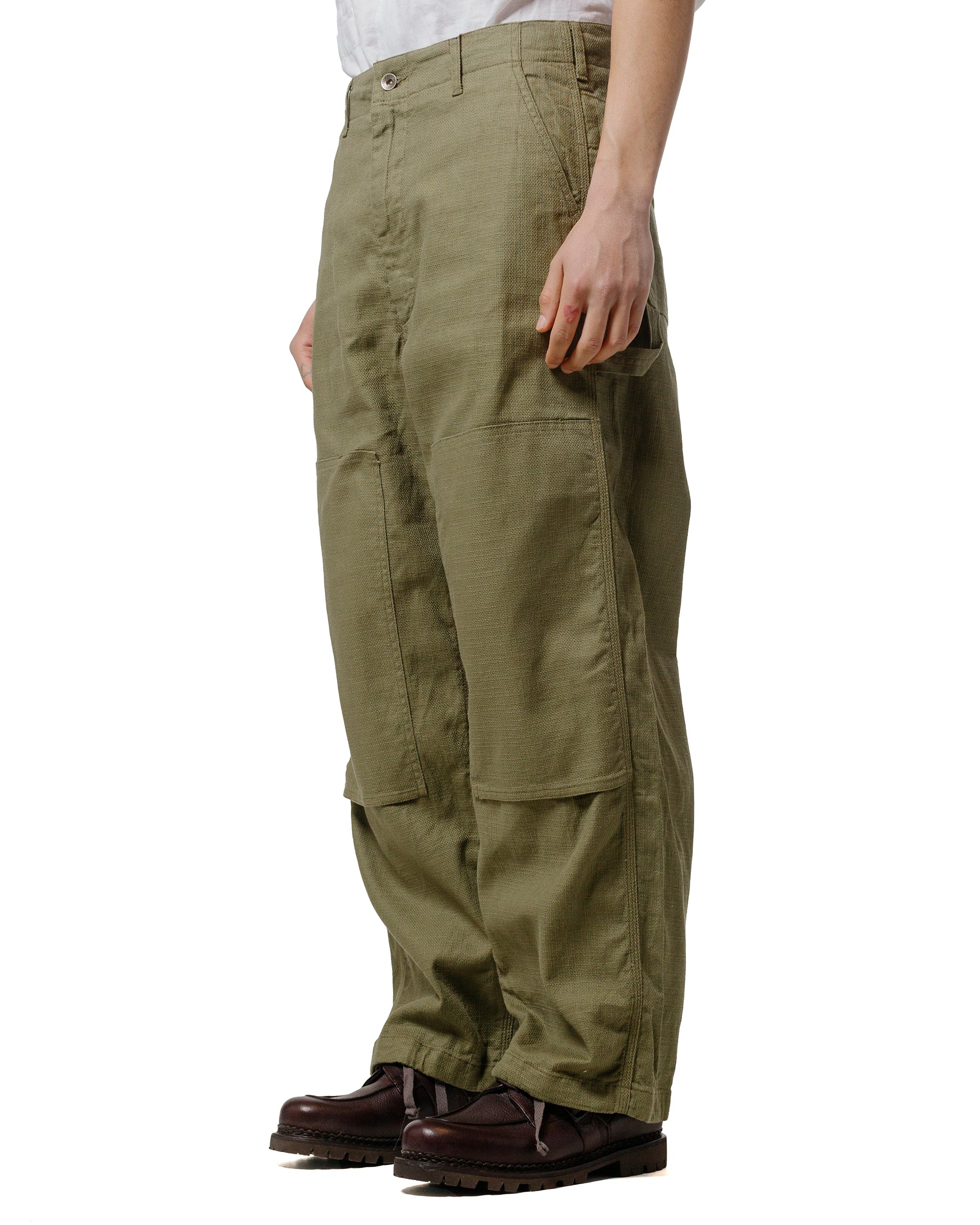 Painter Pant Olive CL Java Cloth - 2