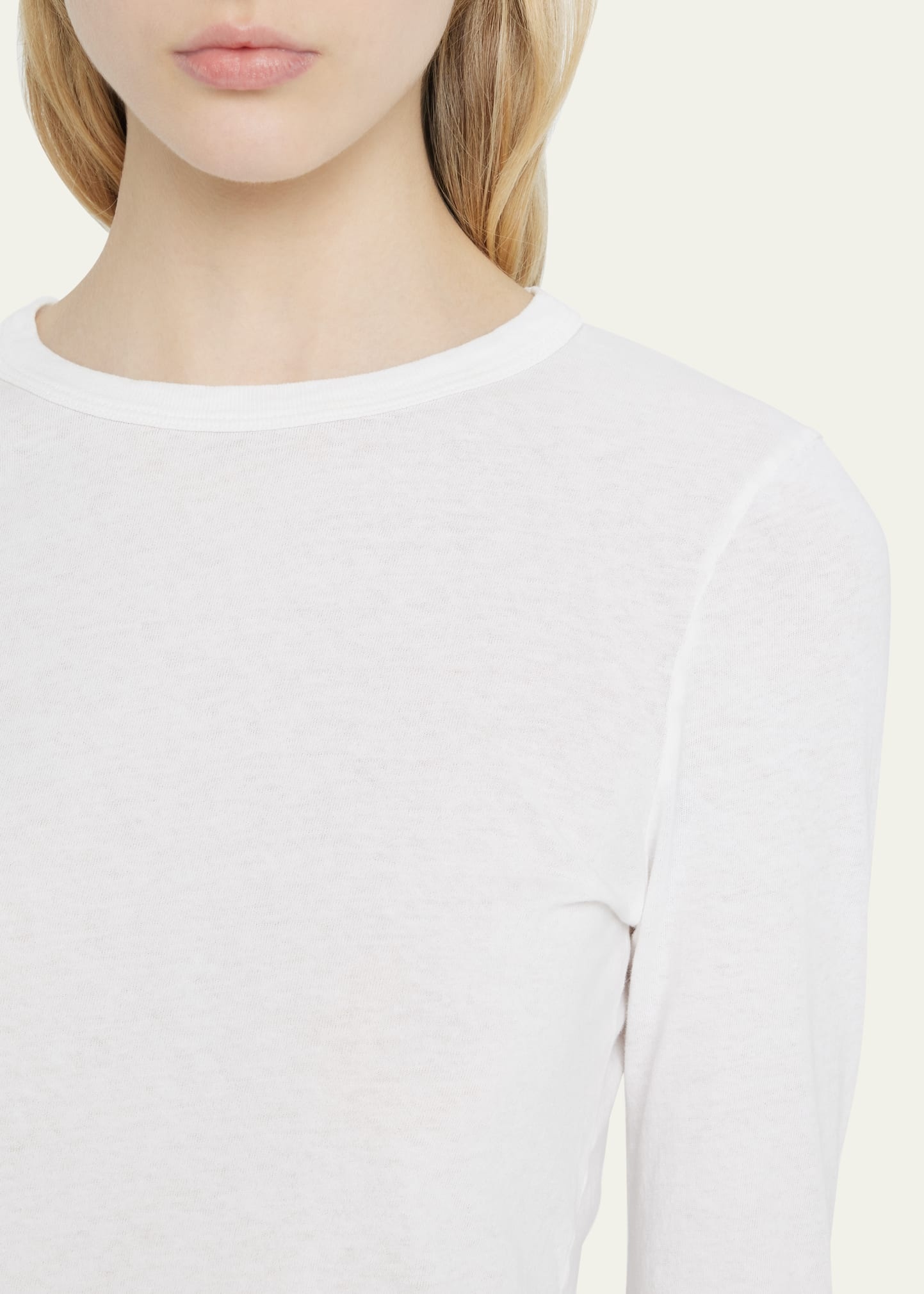 Long Sleeve Cropped Baby Tee - 5