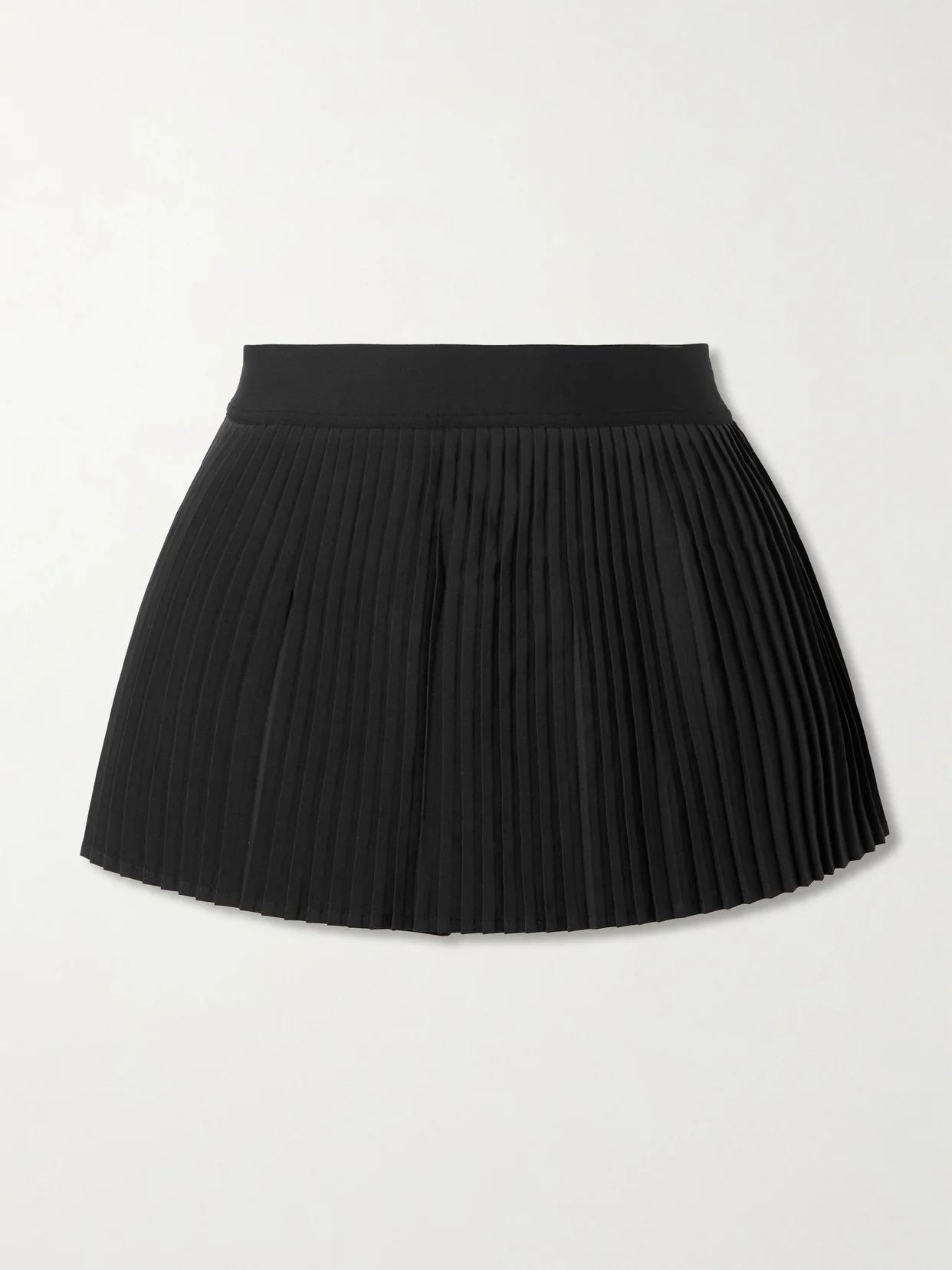 Varsity High-rise Pleated Swift Tennis Skirt - 1