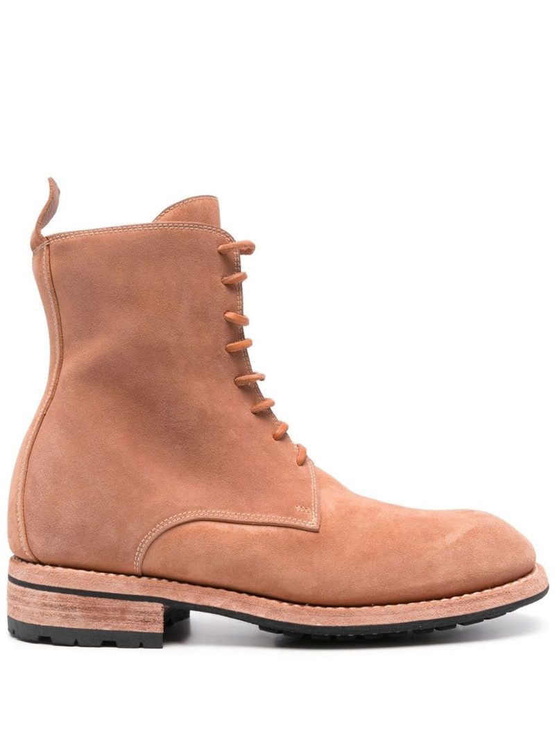 leather lace-up ankle boots 1
