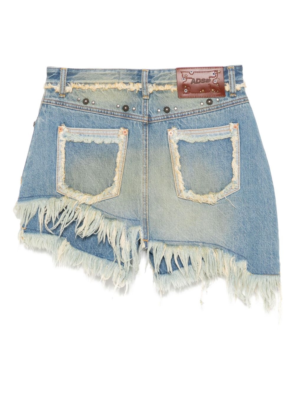 denim shorts - 2