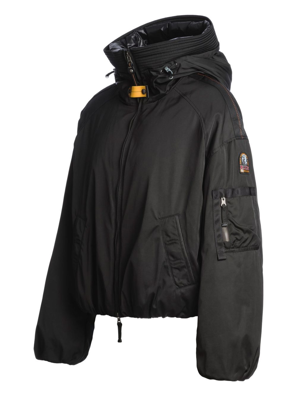 hooded drawstring jacket - 4
