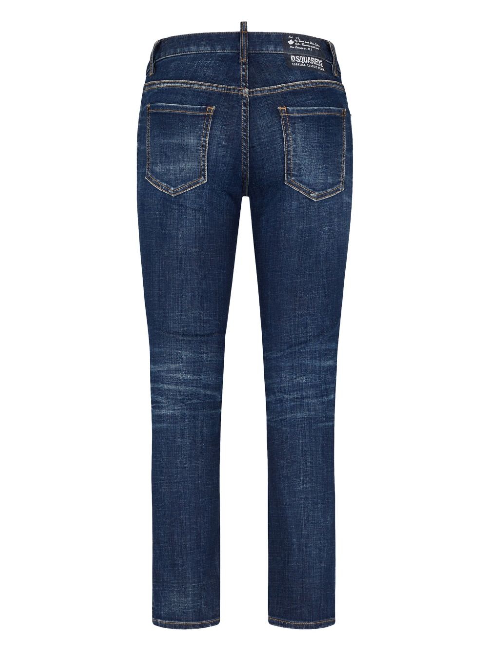 low-rise slim-cut jeans - 2