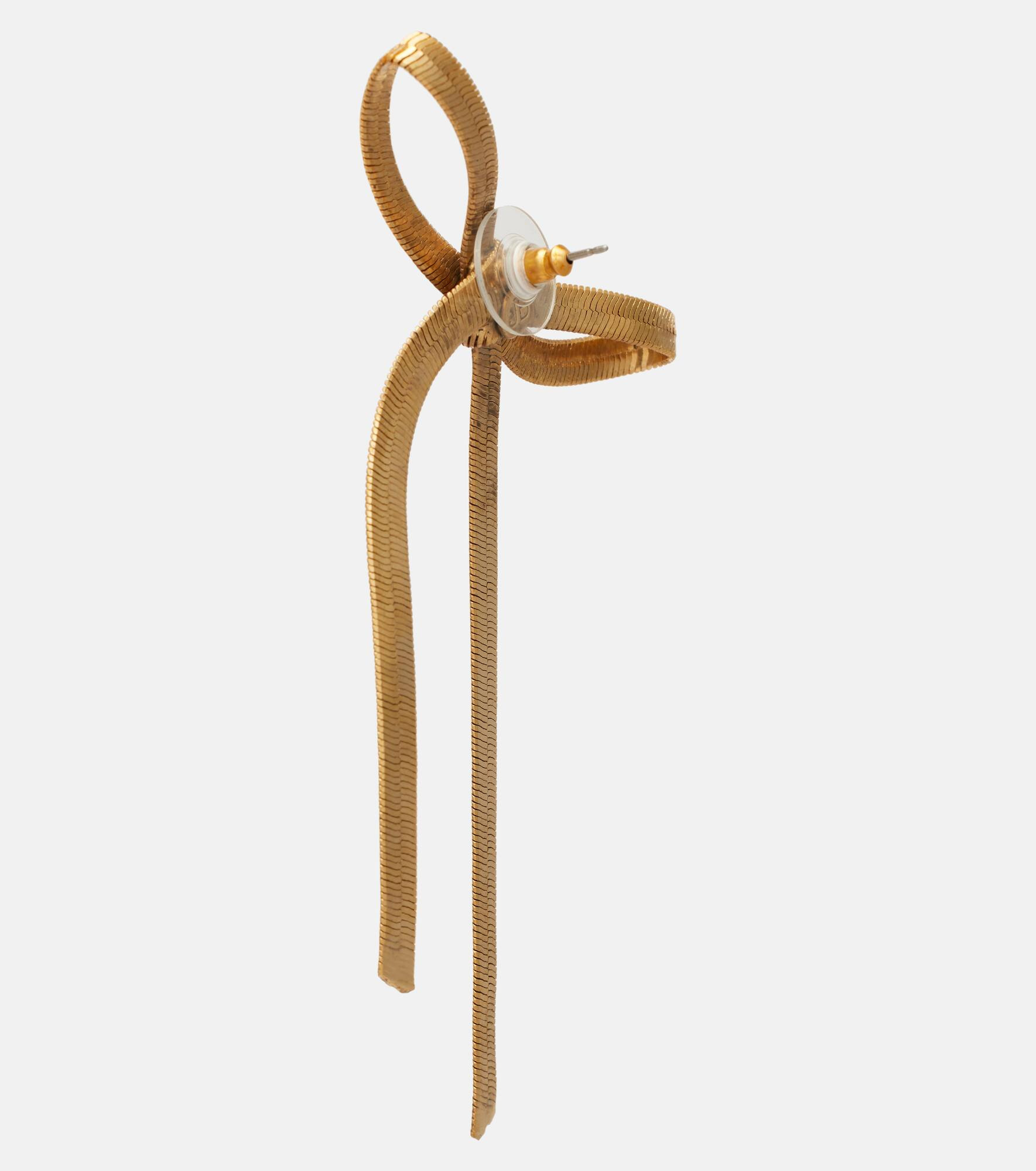 Gretta gold-plated drop earrings - 5