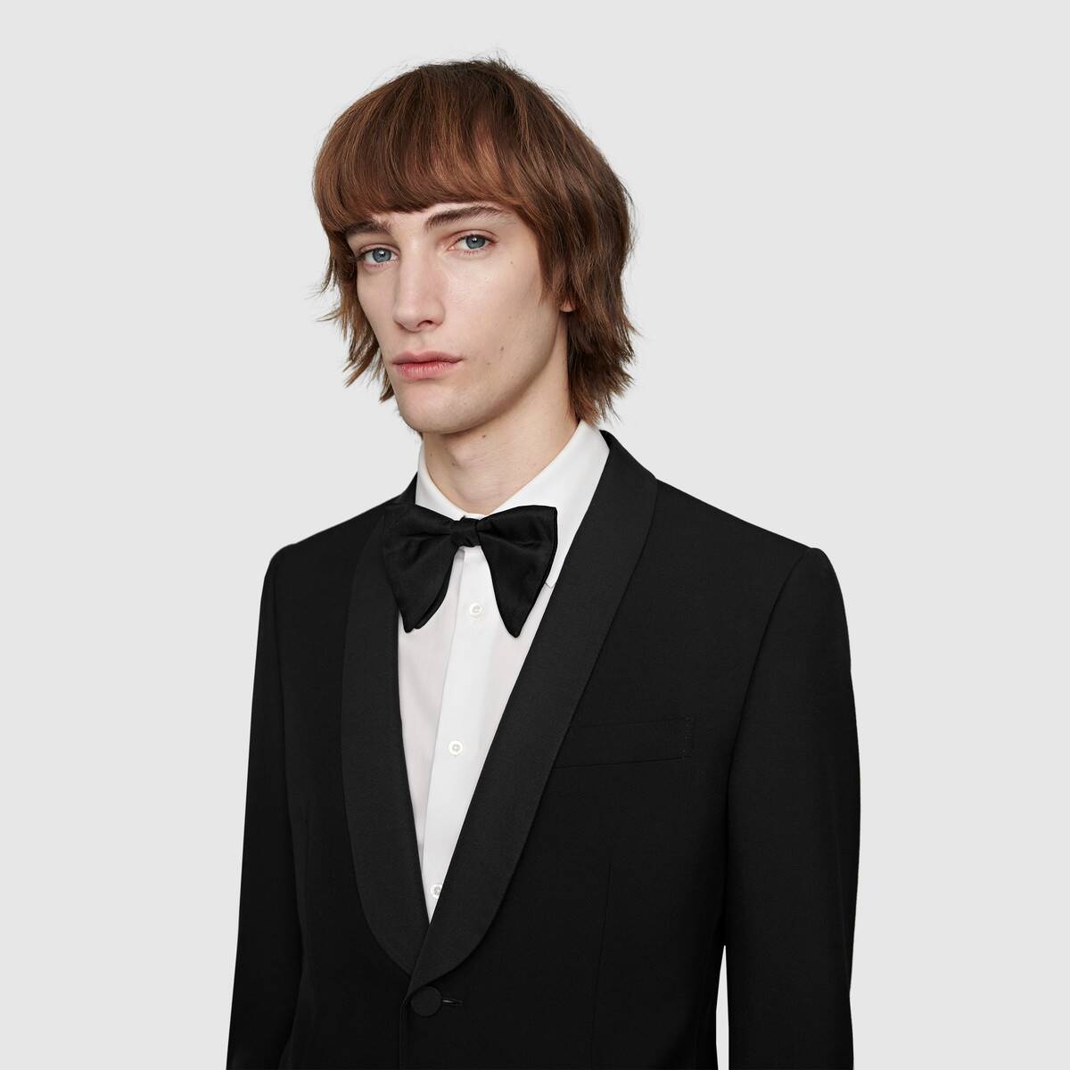 Tapered wool mohair tuxedo - 11