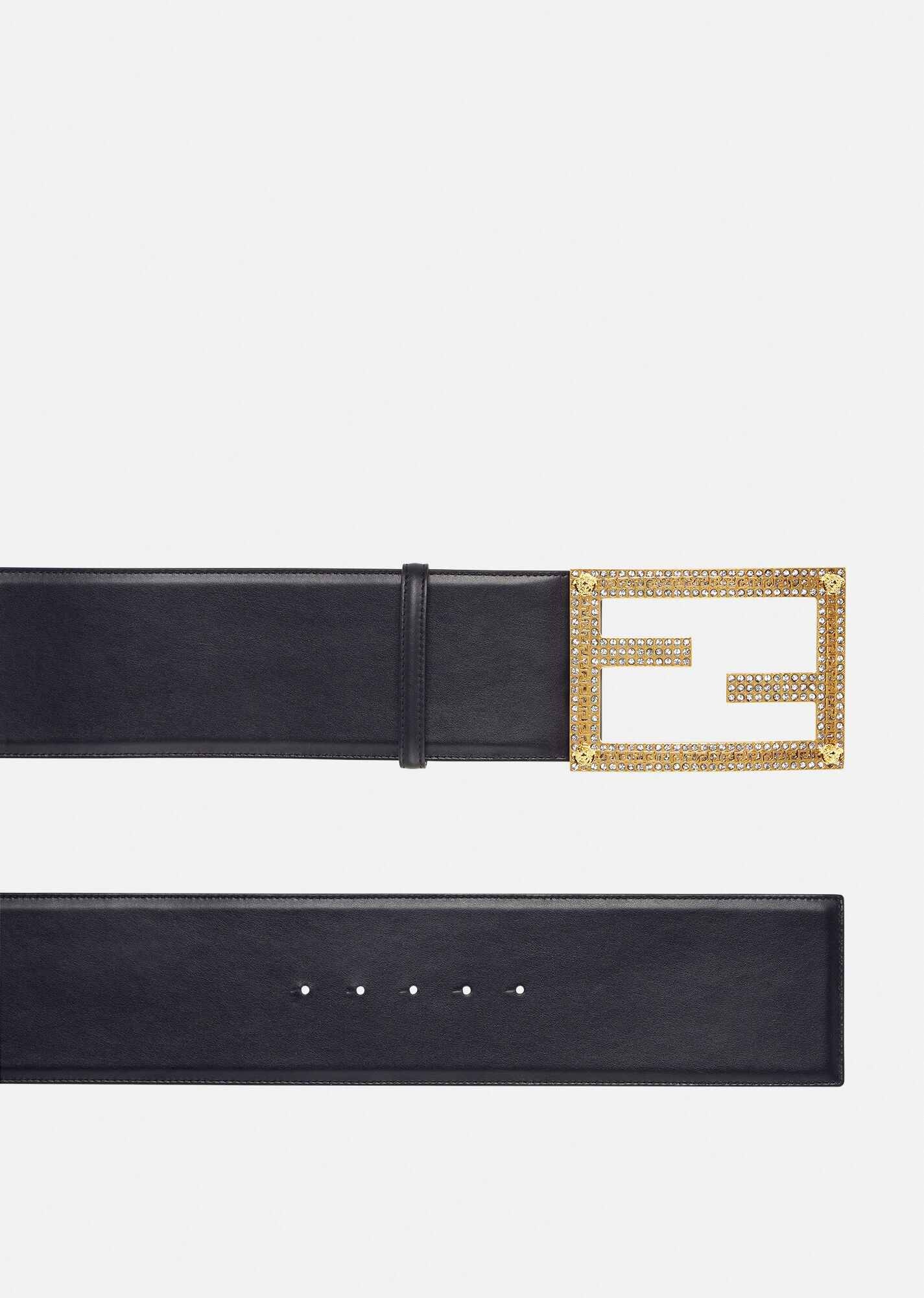 Fendace Buckle Wide Belt - 2