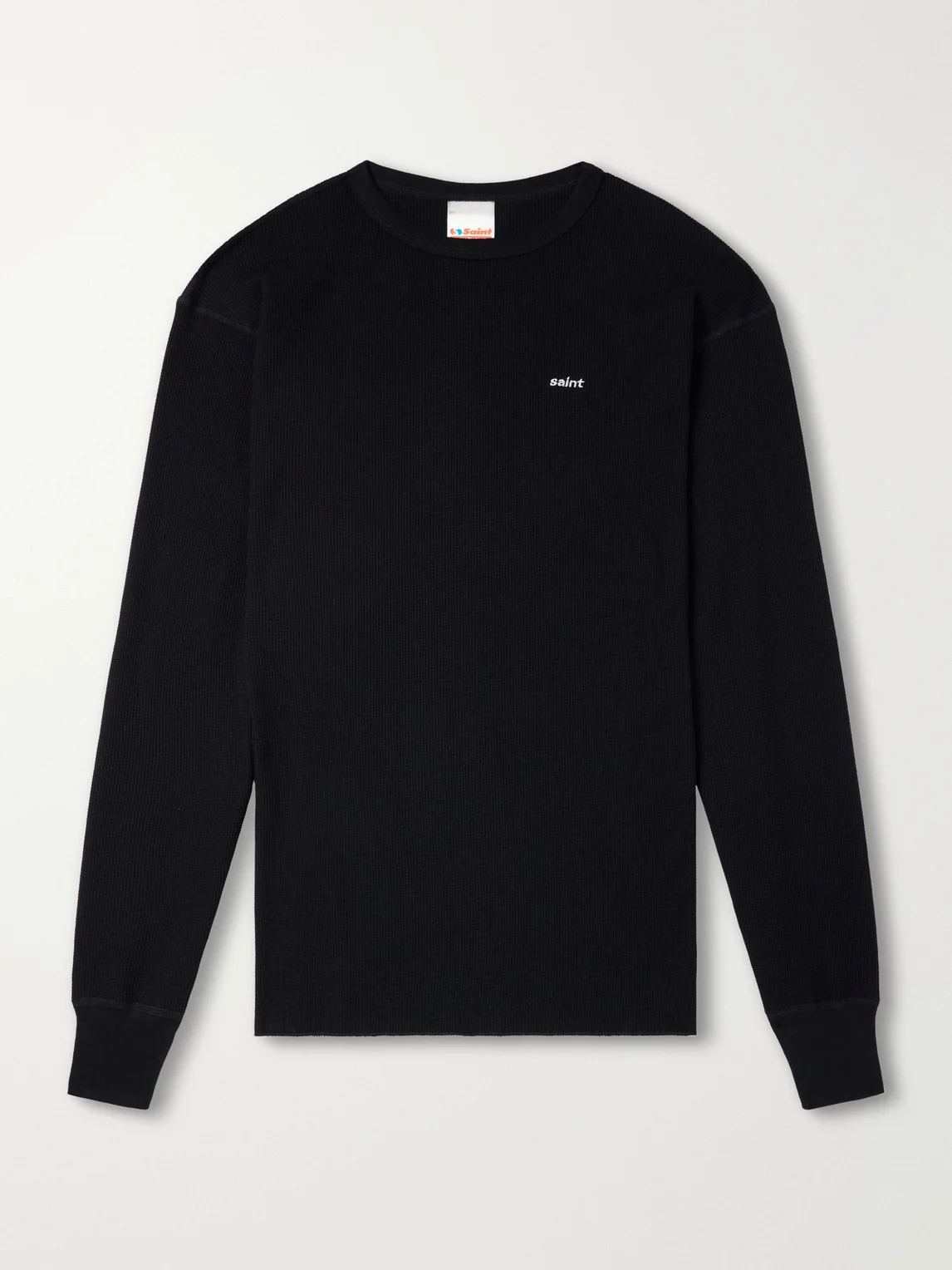 Tharmal Logo-Embroidered Waffle-Knit Cotton T-Shirt - 1