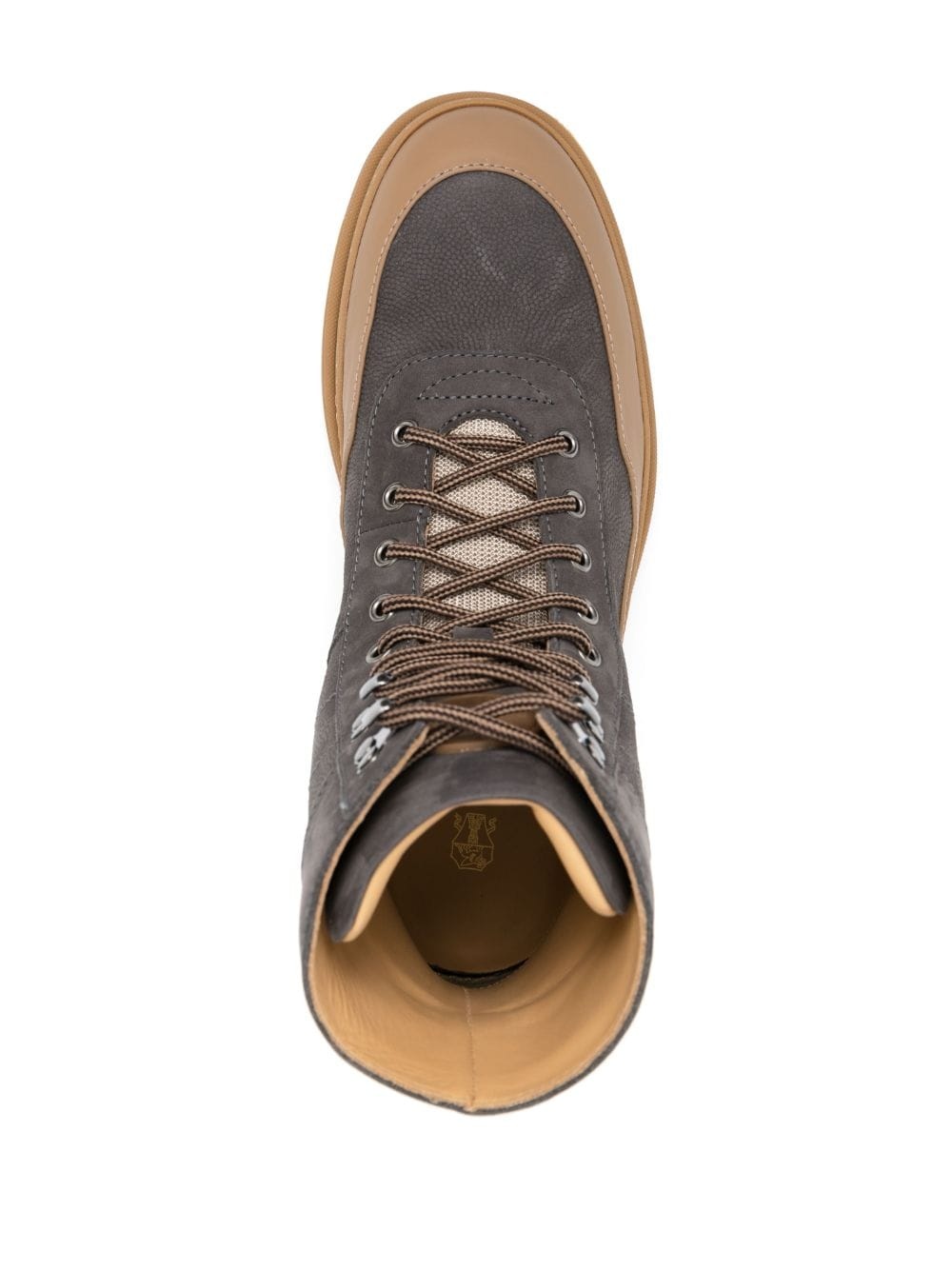 lace-up leather boots - 4