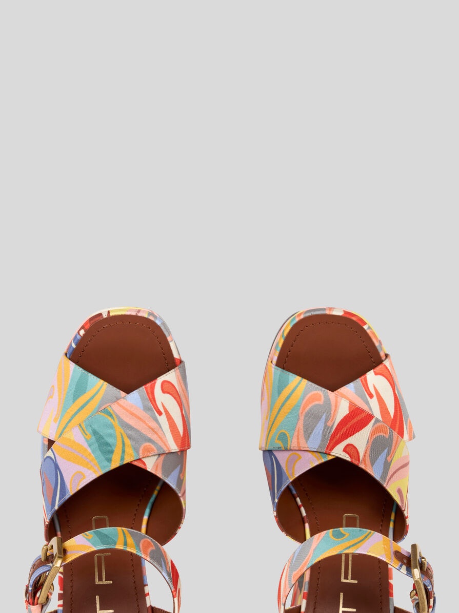 ETRO SUMMER PLATFORM SANDALS - 3