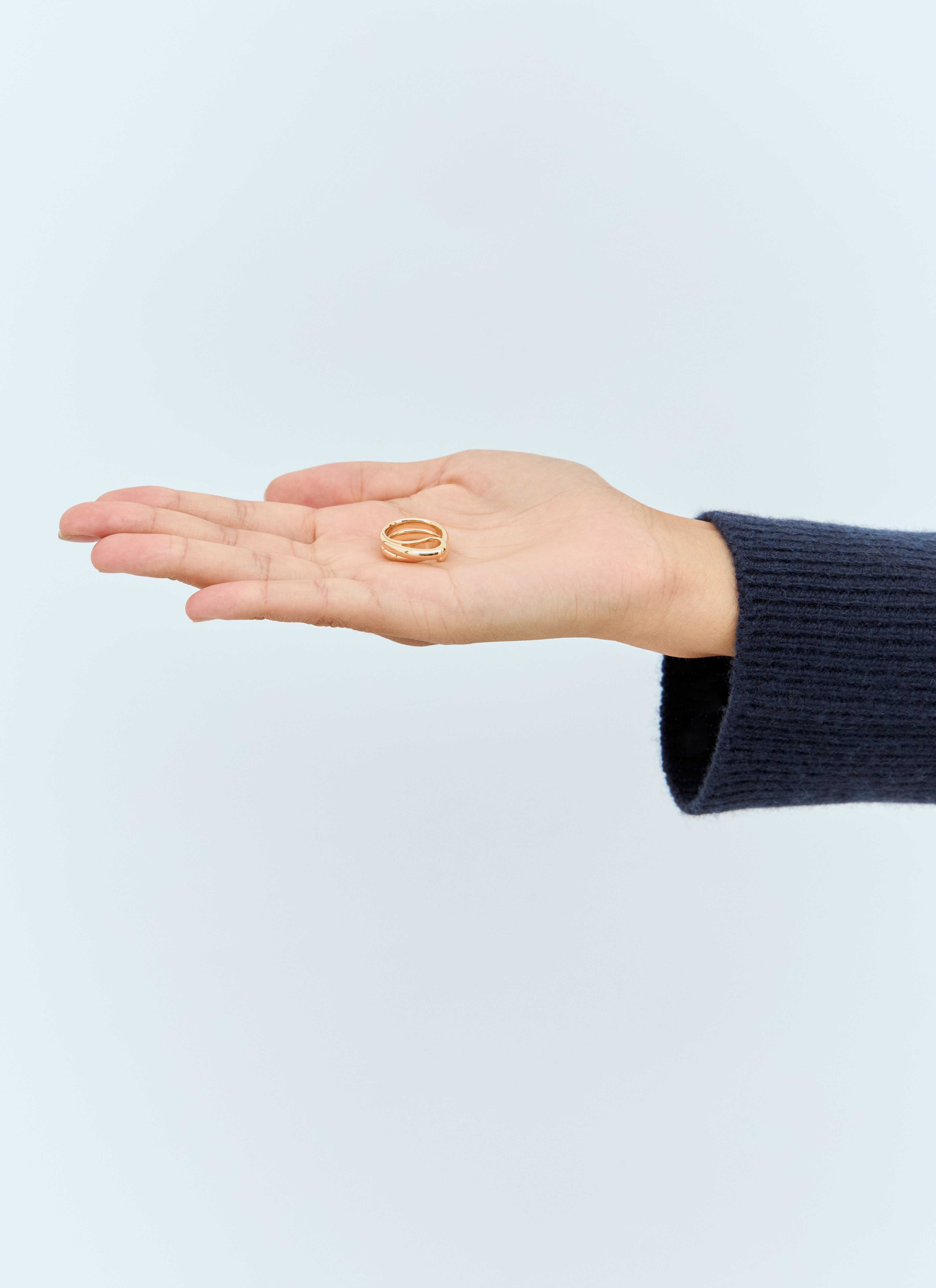 Bottega Veneta Women Loop Ring - 3
