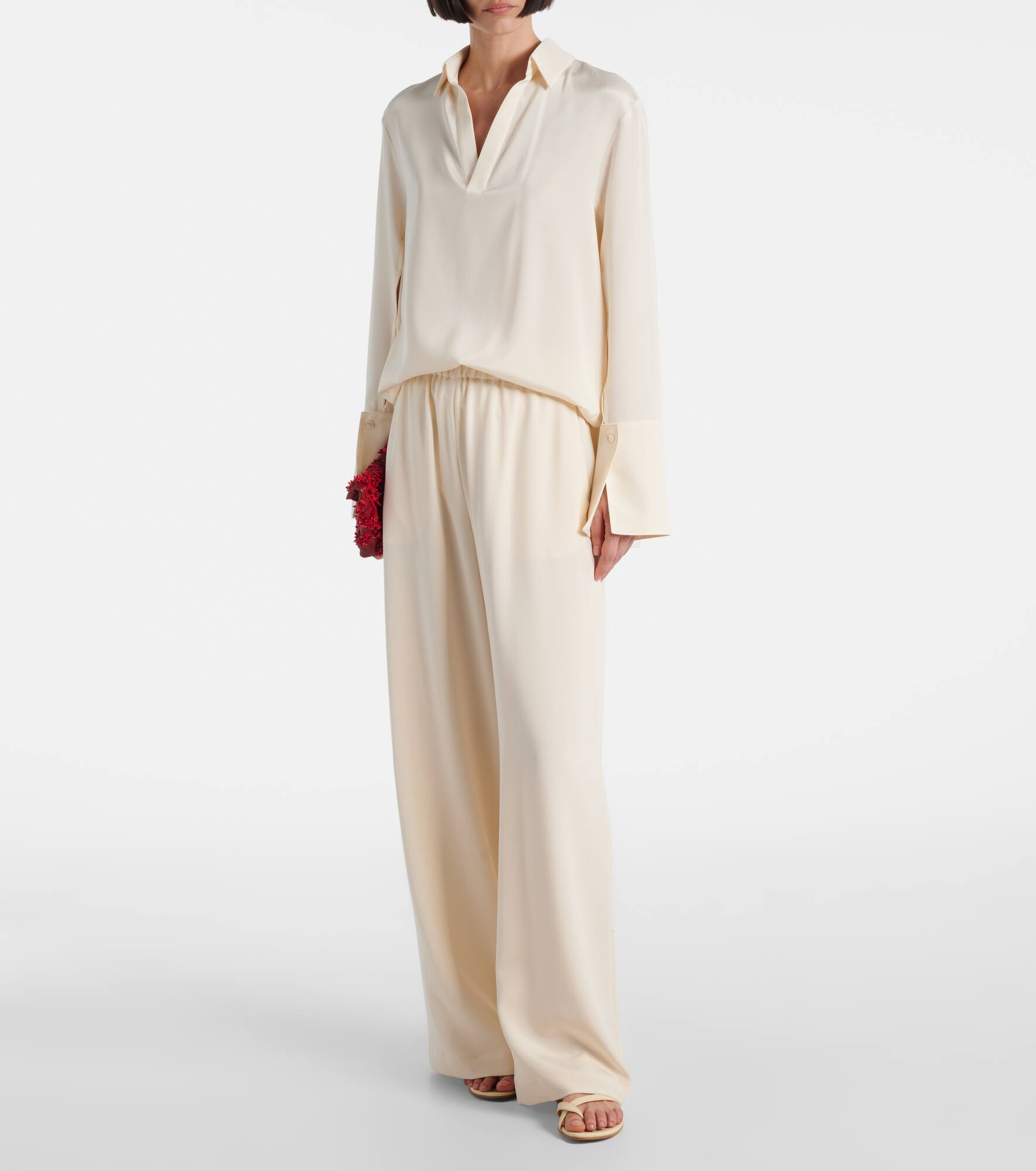 Dover silk-blend cady shirt - 2