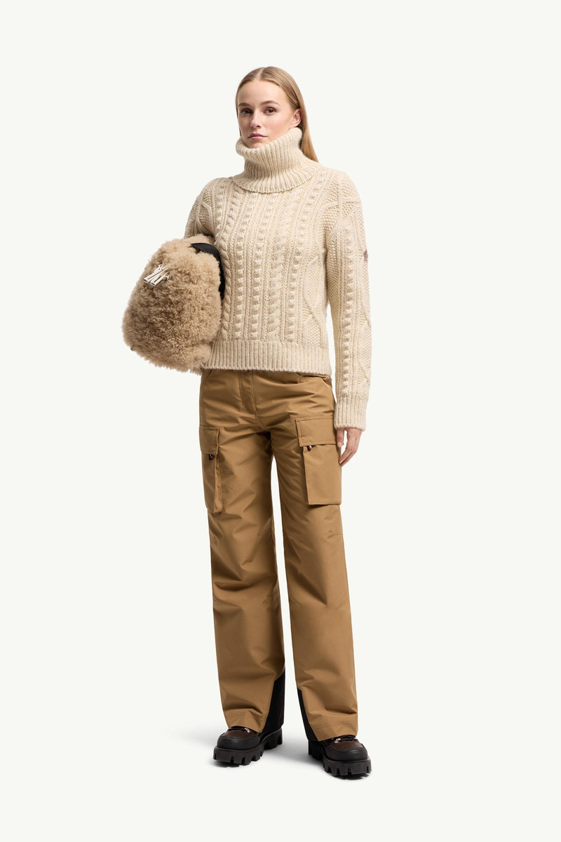 Moncler Grenoble Wool & Mohair Blend Turtleneck Sweater outlook