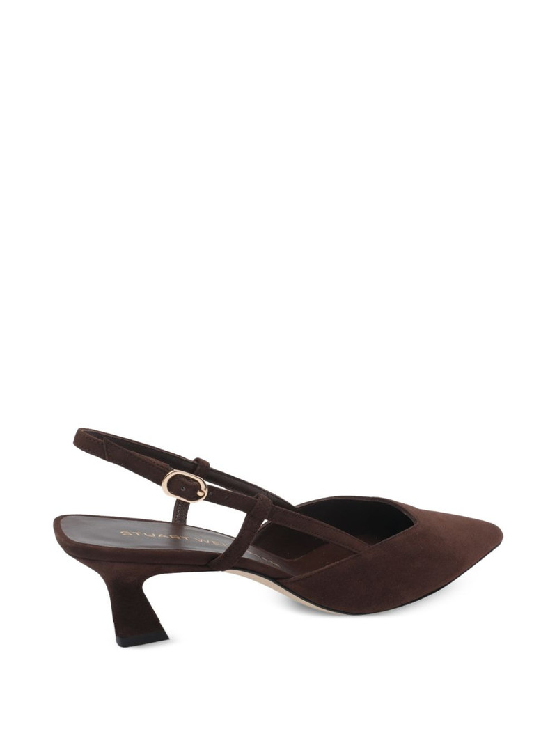 Vinnie suede slingback pumps 3