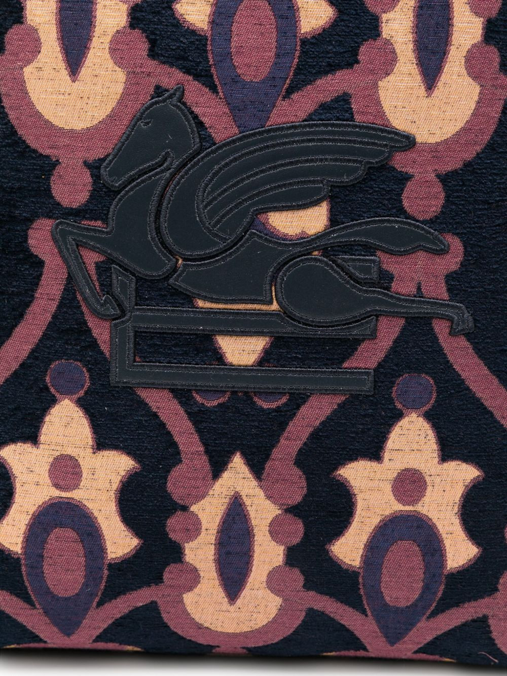 Pegaso-motif tote bag - 4