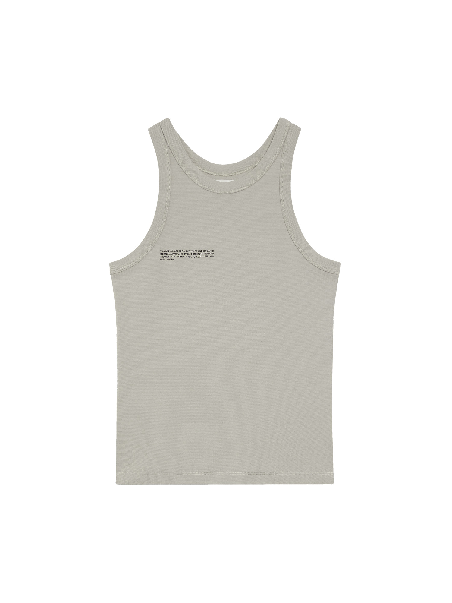 Women's Recycled Cotton Tank Top - Stone - 1
