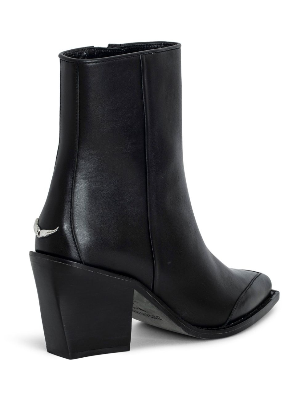 Cara 70mm leather boots - 3