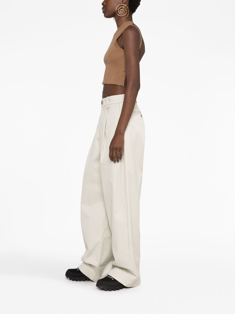 La Maille Ascu cropped top - 4
