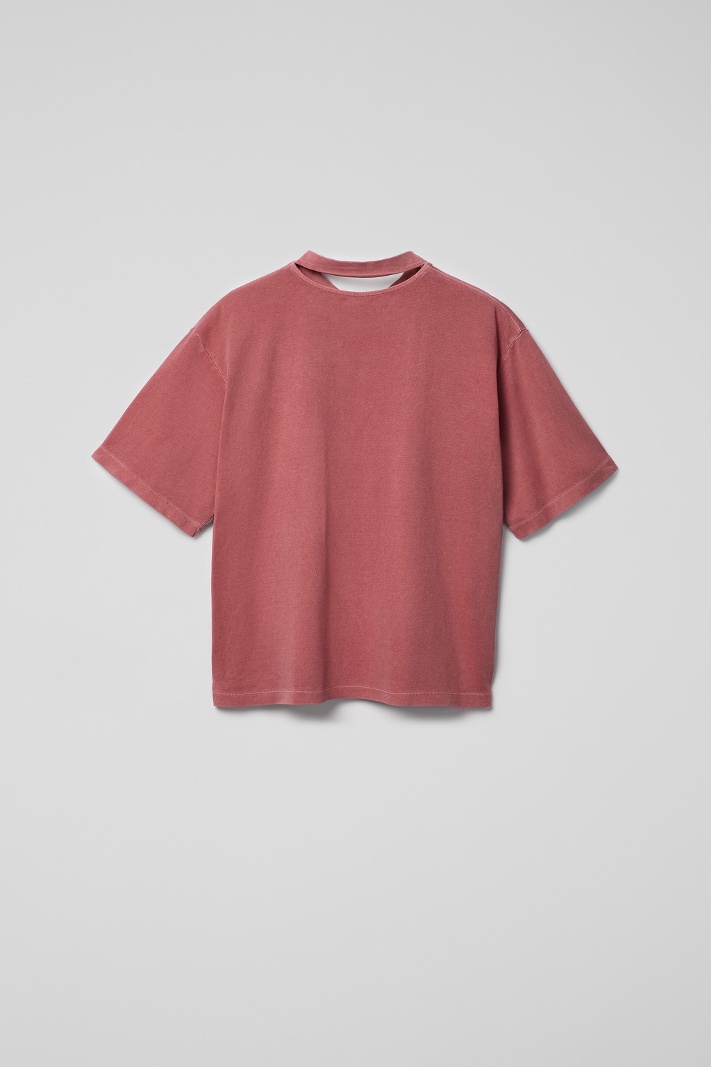 Red Cotton T-shirt - 4