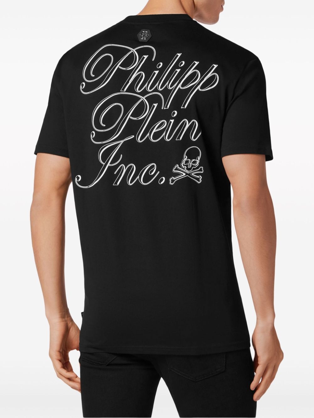 logo-print cotton T-shirt - 4